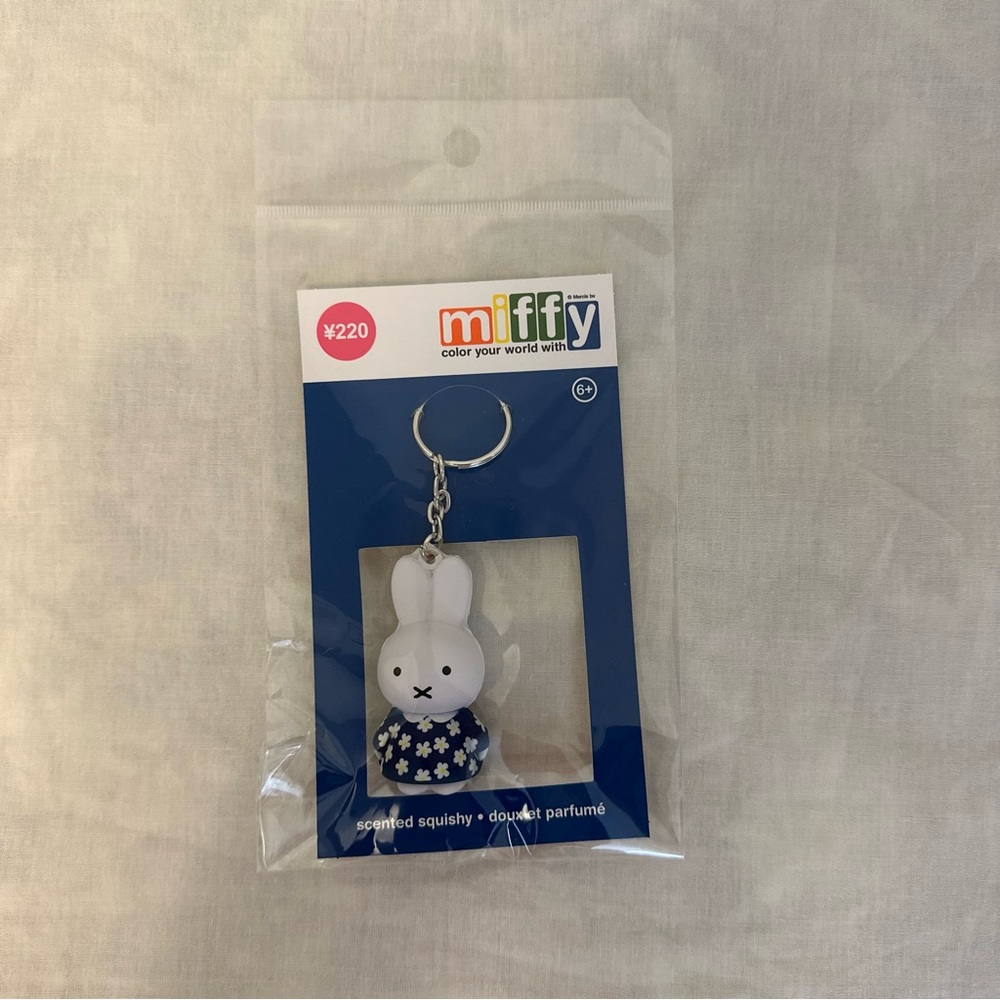 Miffy Scented Squishy Keychain